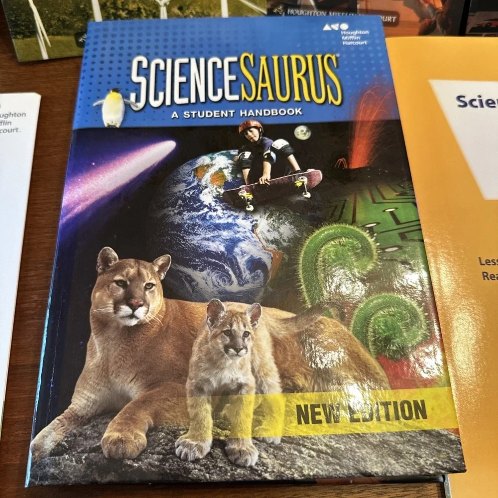 SCIENCESAURUS: STUDENT HANDBOOK W Teacher Guide GRADE 5 By Houghton Mifflin